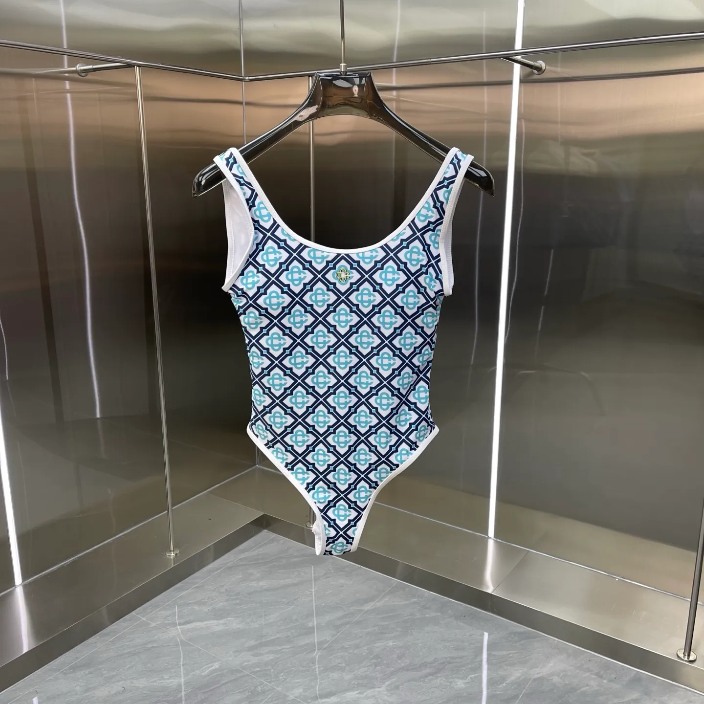 CASABLANCA Casablanca one-piece swimsuit (women's wear) original development, comfortable upper body, slimming effect on the upper body, customized fabric, factory OEM for domestic first-line brands, impeccable workmanship Sizes: S M L XL